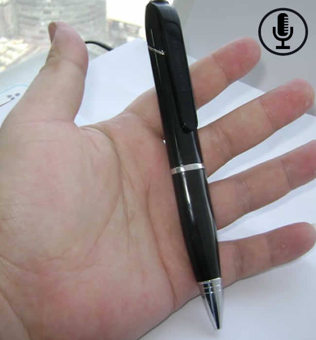 Bolígrafo con Micrófono espía GSM Oculto